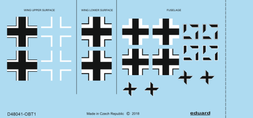 Go to product EDUARD D48041 - 1:48 Fw 190A-3 national insignia