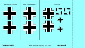 EDUARD D48040 - 1:48 Fw 190A-2 national insignia