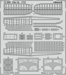 EDUARD 73699 - 1:72 Yak-1b