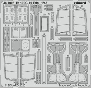 EDUARD 481006 - 1:48 Bf 109G-10 Erla