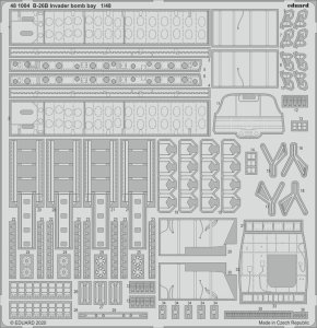 EDUARD 481004 - 1:48 B-26B Invader bomb bay