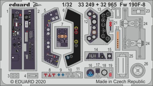 Go to product EDUARD 33249 - 1:32 Fw 190F-8