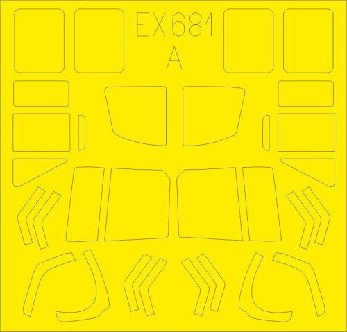 Go to product EDUARD EX681 - 1:48 UH-1N Tface