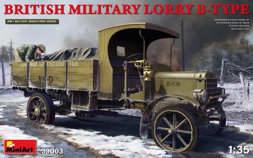 Go to product MINIART 39003 - 1:35 British Military Lorry B-Type