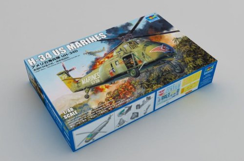 Go to product TRUMPETER 02881 - 1:48 H-34 US Marines