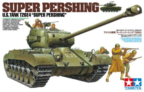 Go to product TAMIYA 35319 - 1:35 U.S.Tank T26E4 Super Pershing