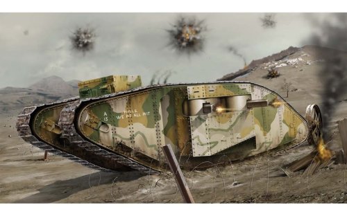 Go to product AIRFIX 02337V - 1:76 WWI Female Tank