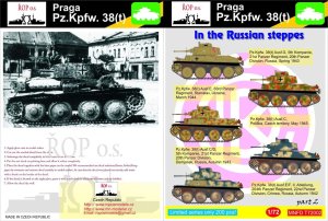 ROPOS MNFDT72002 - 1:72 Praga Pz.Kpfw. 38(t) - In the Russian steppes