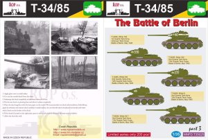 ROPOS MNFDT35025 - 1:35 T-34/85 - The Battle of Berlin