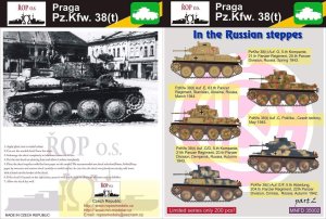 ROPOS MNFDT35002 - 1:35 Praga Pz.Kpfw. 38(t) - In the Russian steppes