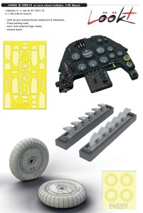 EDUARD 644045 - 1:48 Bf 109G-10 w/ early wheels - LööKplus