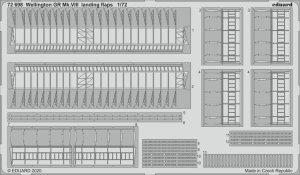 EDUARD 72698 - 1:72 Wellington GR Mk.VIII landing flaps