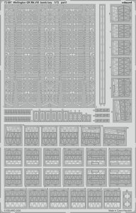 EDUARD 72697 - 1:72 Wellington GR Mk.VIII bomb bay