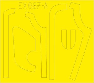 EDUARD EX687 - 1:48 B-17G antiglare panels (DL & BO production)