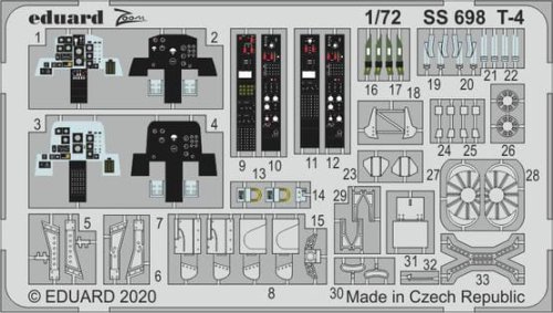 Go to product EDUARD SS698 - 1:72 T-4