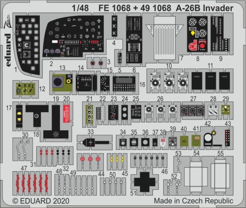 Go to product EDUARD FE1068 - 1:48 A-26B Invader