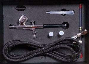 FINE-ART FA-130AK - Aerograf typ 7704 rozmiary dysz 0,2/0,3/0,5 mm