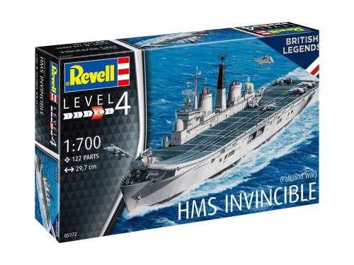 Go to product REVELL 05172 - 1:700 HMS Invincible (Falkland War)