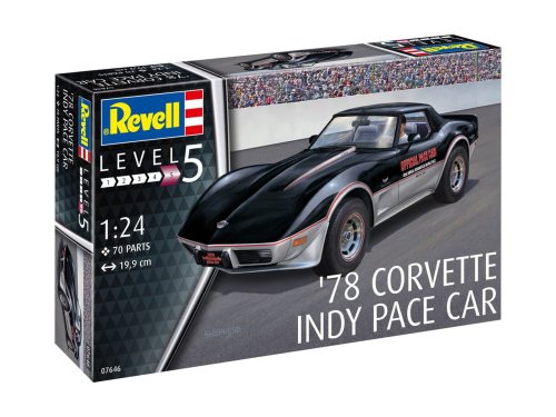 Go to product REVELL 07646 - 1:24 1978 Corvette Indy Pace Car