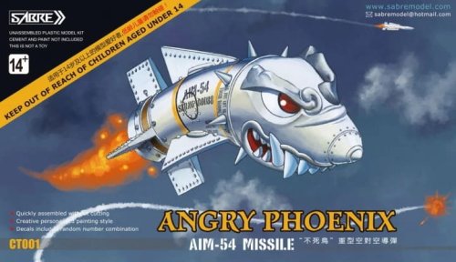 Go to product SABRE CT001 - Angry Phoenix AIM-54 Missile