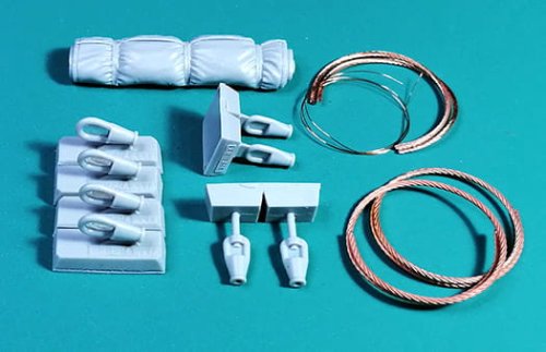 Go to product EUREKA XXL ER-3563 - 1:35 Towing cables set for do BMR-1 with hanger cables for KMT-5M/-7/-9 mine rollers