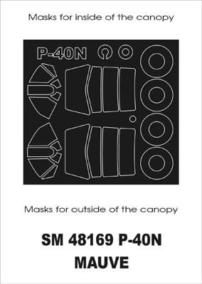 Go to product MONTEX SM48169 - 1:48 Cutriss P-40 N