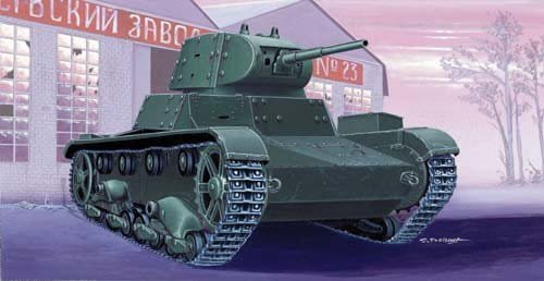 Go to product MIRAGE 72613 - 1:72 Czołg lekki T-26 C z dodatkowym opancerzeniem