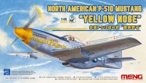 MENG MODEL LS009 - 1:48 North American P-51D Mustang Yellow Nose