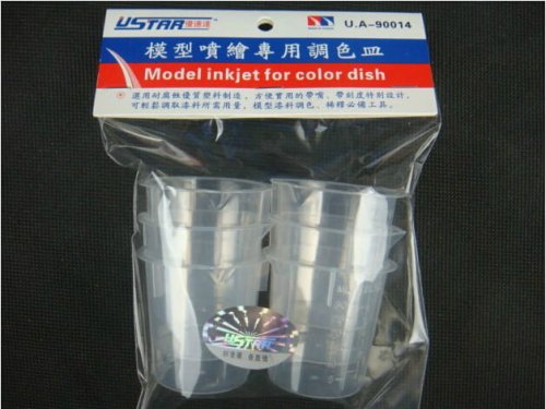 Go to product U-STAR UA90014 - Plastic Paint Mixing containers 6pcs.