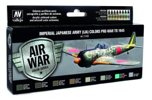 VALLEJO Model Air Set 71152 - IJA Colors Pre-War to 1945