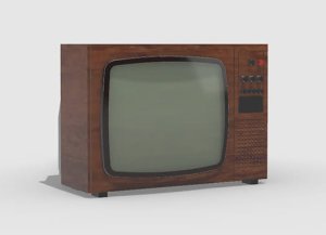 EUREKA XXL E-055 - 1:35 25 inch retro TV set