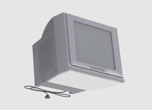 EUREKA XXL E-054 - 1:35 21 inch CRT TV