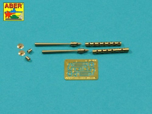 Go to product ABER 16L18 - 1:16 Set of 2 barrels for guns MG13k (short) used in Pz.Kpfw. I Ausf. A/B