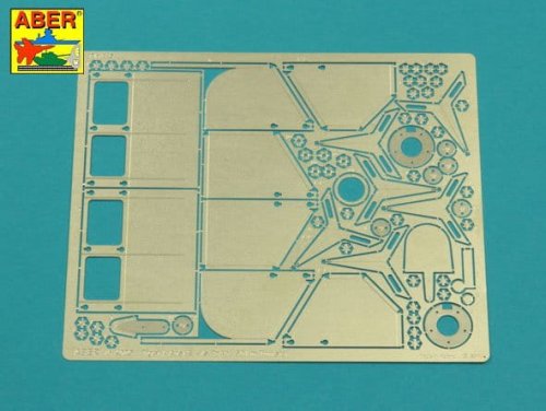 Go to product ABER 16142 - 1:16 Tiger I, E Tunisia 501 abt - Tail mud flaps