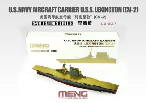 MENG MODEL ES007 - 1:700 USS Lexington (CV-2) US Navy Aircraft Carrier - Extreme Edition
