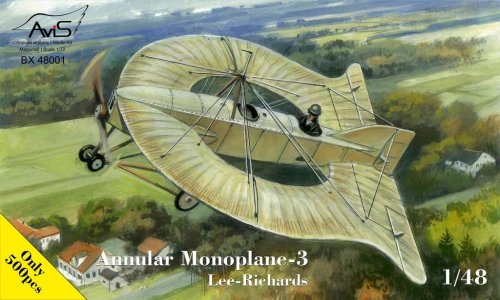Go to product AVIS 48001 - 1:48 Lee-Richards Annular Monoplane-3