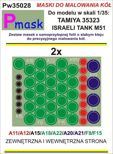 Go to product PMASK Pw35028 - 1:35 M51