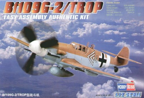 Go to product HOBBY BOSS 80224 - 1:72 Bf-109 G-2/Trop