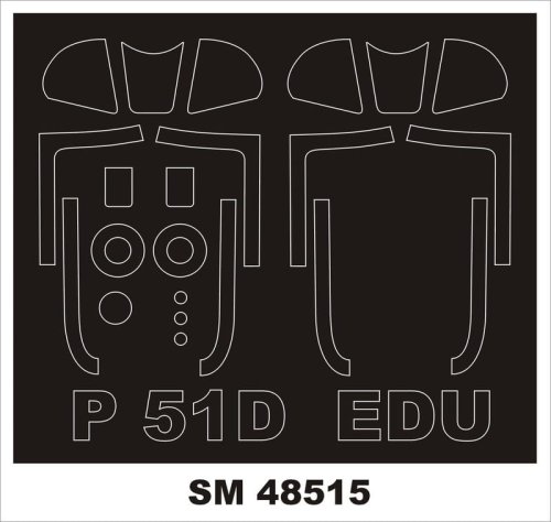 Go to product MONTEX SM48515 - 1:48 P-51D Mustang