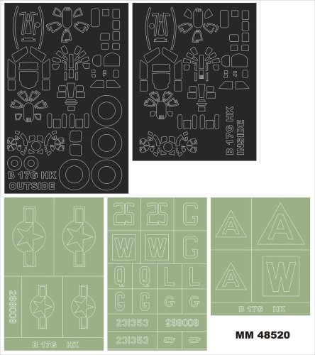 Go to product MONTEX MM48520 - 1:48 Boeing B-17G