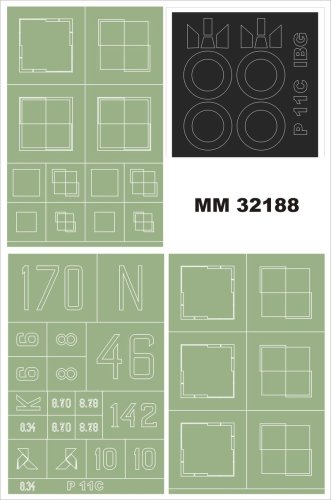 Go to product MONTEX MM32188 - 1:32 PZL P.11c