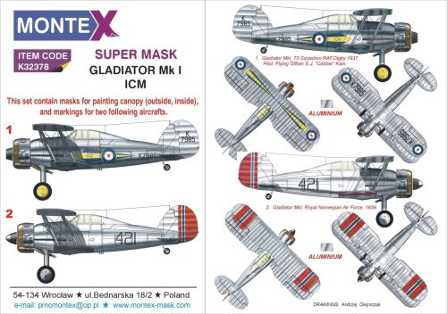 Go to product MONTEX K32378 - 1:32 Gladiator Mk I