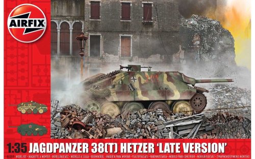 Go to product AIRFIX 01353 - 1:35 Jagdpanzer 38(t) Hetzer Late Version