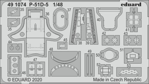 Go to product EDUARD 491074 - 1:48 P-51D-5 interior