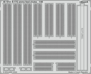 EDUARD 481012 - 1:48 B-17G ammo feed chutes