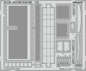 EDUARD 36436 - 1:35 9A37M2 BUK-M2