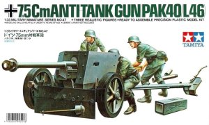 TAMIYA 35047 - 1:35 PAK40/L46 Antitank 7,5cm Gun