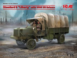 ICM 35653 - 1:35 Standard B Liberty with WWI US Drivers