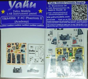 YAHU YMA4866 - 1:48 F-4C Phantom - Instrument Panel