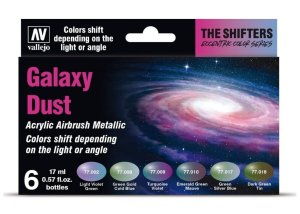 VALLEJO 77092 - Eccentric The Shifters - Galaxy Dust - Set 6x17ml